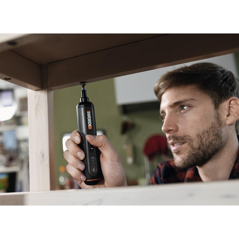 WorxWORX WX240 4Volt/1.5Ah. Li-ion Akıllı Şarjlı Tornavida + 26 adet Bits UçWX240