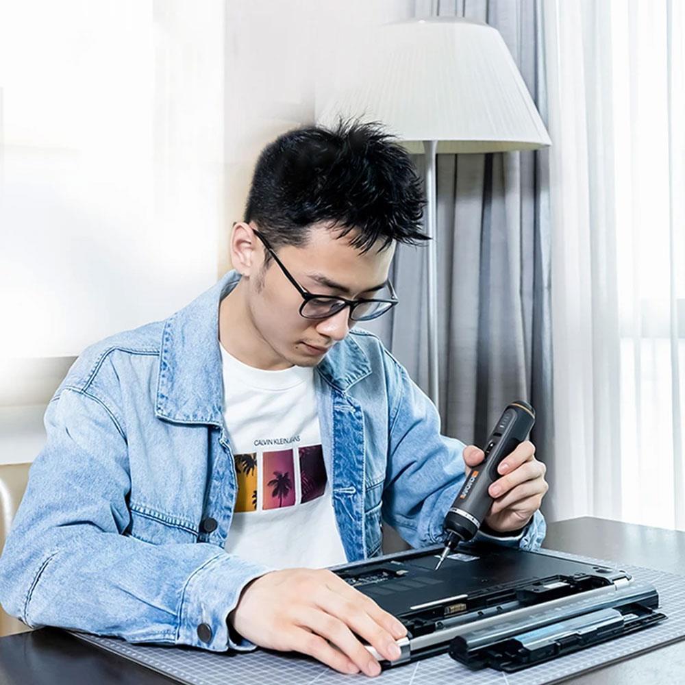 WorxWORX WX242 4Volt/2.0Ah. Li-ion Akıllı Tork Ayarlı Şarjlı Tornavida + 30 Adet Bits UçWX242