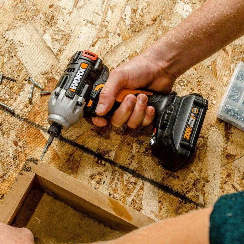 WorxWORX WX261.9 20Volt 260Nm Kömürsüz Profesyonel Darbeli Tornavida (Akü Dahil Değildir)WX261.9