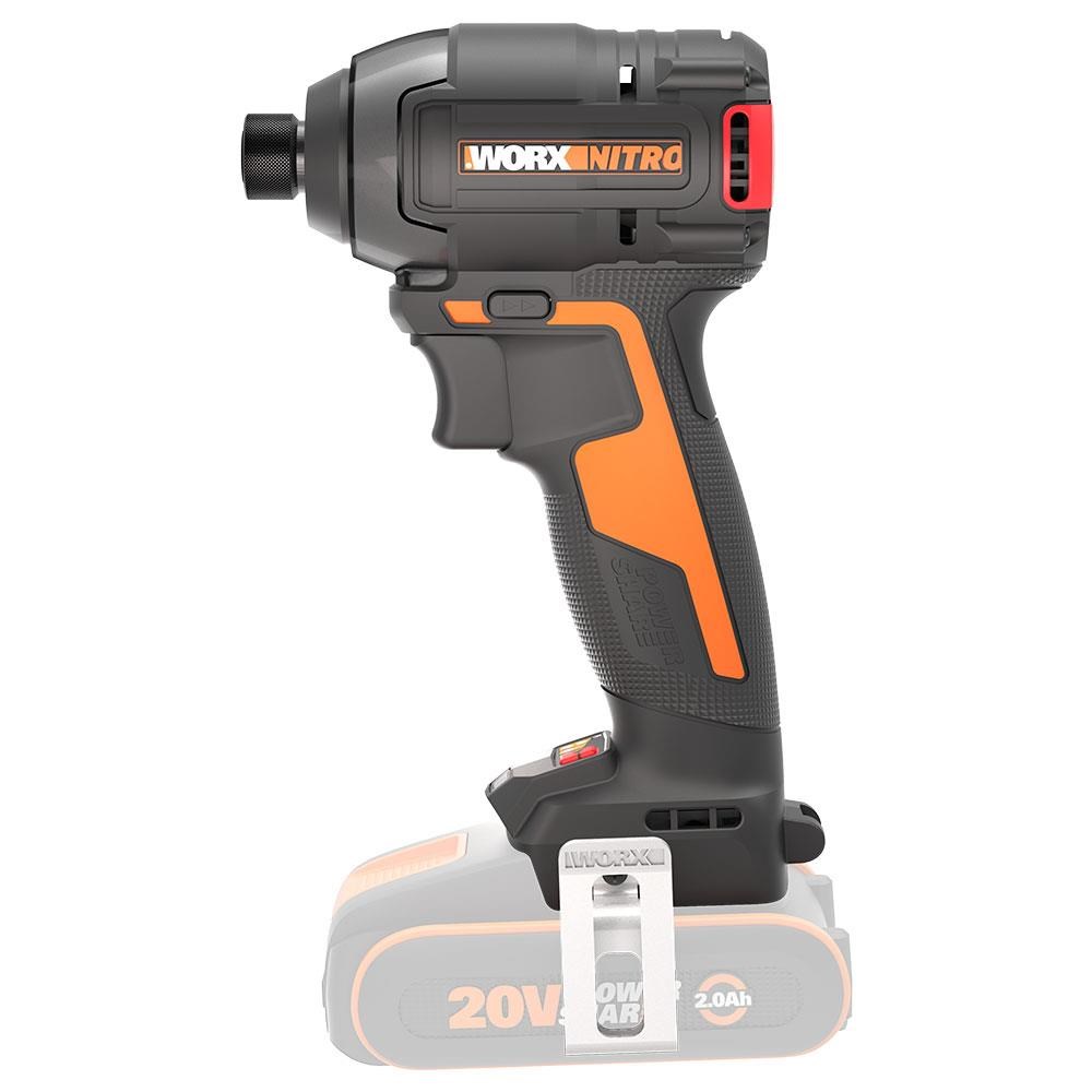 WorxWORX WX265.9 20Volt 200Nm Kömürsüz Profesyonel Şarjlı Darbeli Tornavida (Akü Dahil Değildir)WX265.9