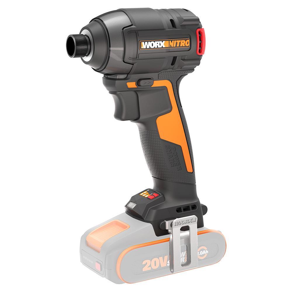 WorxWORX WX265.9 20Volt 200Nm Kömürsüz Profesyonel Şarjlı Darbeli Tornavida (Akü Dahil Değildir)WX265.9
