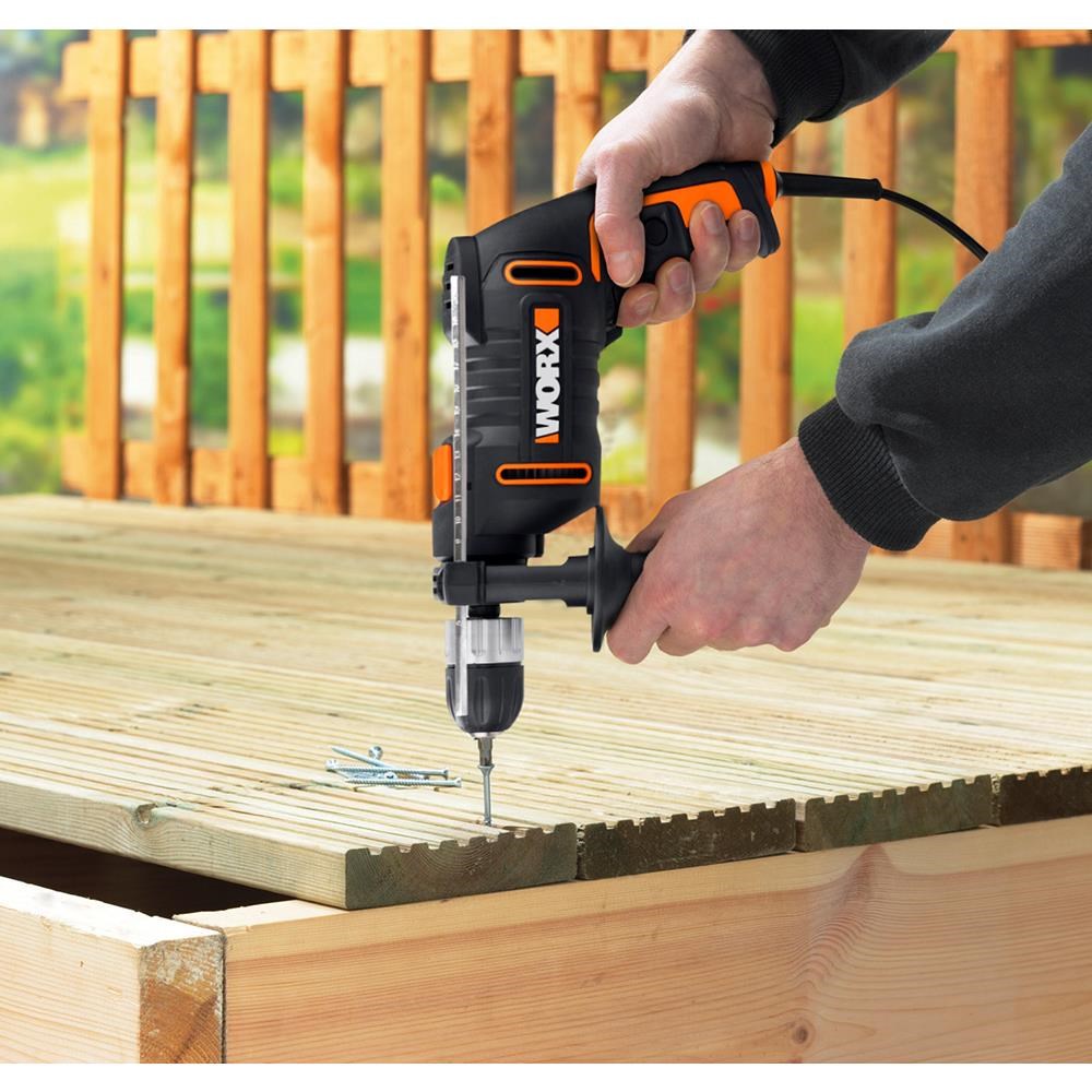 WorxWORX WX317.2 600Watt 13mm Profesyonel Darbeli MatkapWX317.2