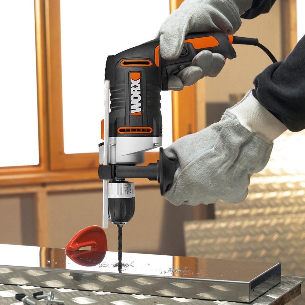 WorxWORX WX328 810Watt 13mm Profesyonel Darbeli Matkap + 6 Adet UçWX328
