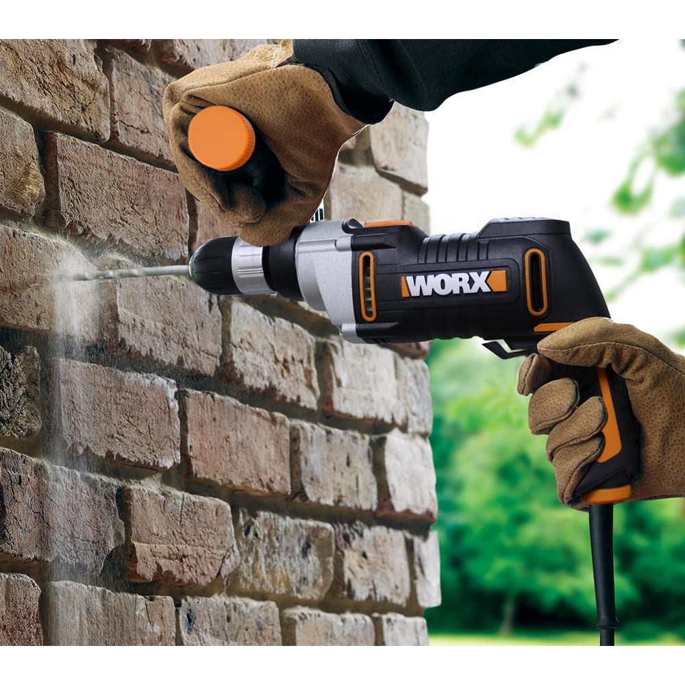 WorxWORX WX328 810Watt 13mm Profesyonel Darbeli Matkap + 6 Adet UçWX328