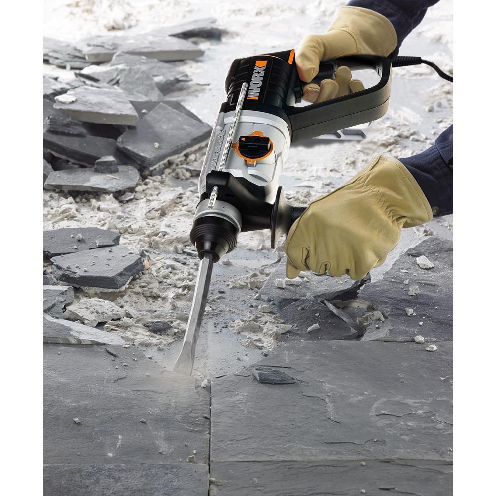 WorxWORX WX339 800Watt 2.5J Profesyonel SDS-Plus Kırıcı/Delici + 4 Adet UçWX339