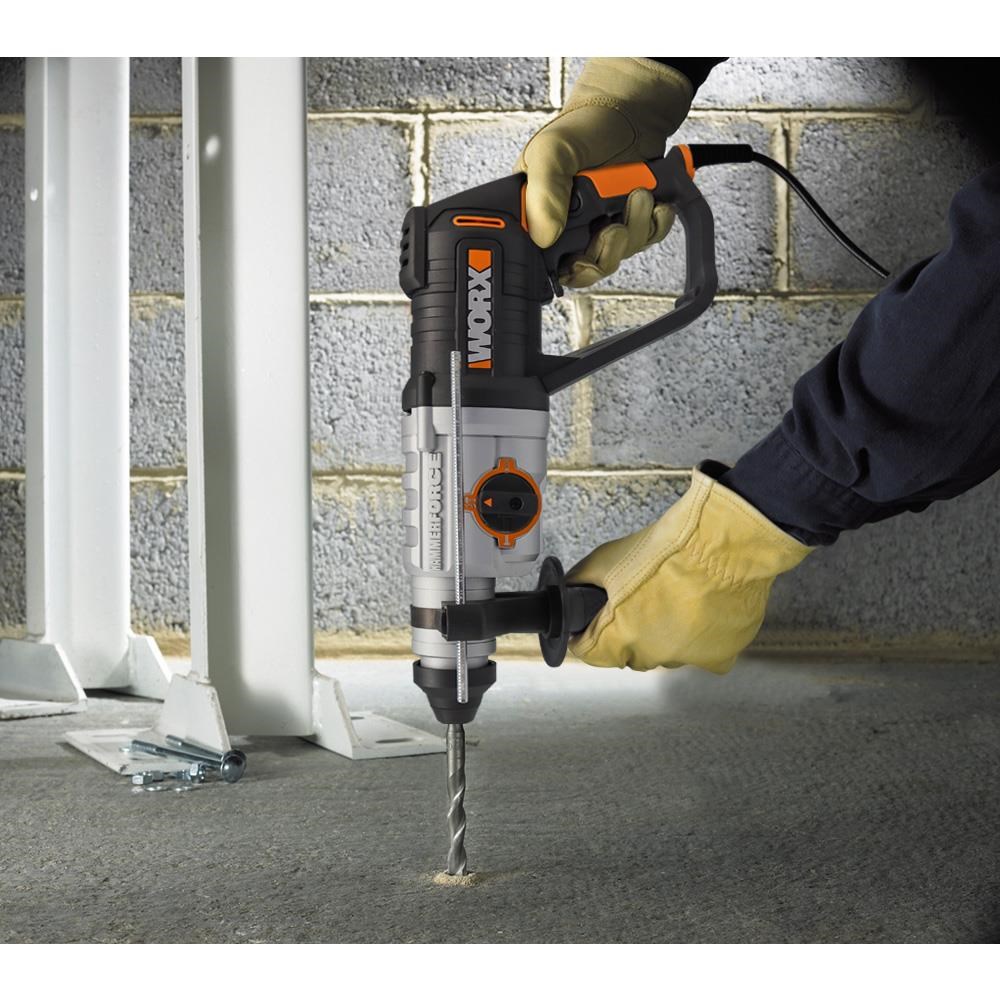 WorxWORX WX339 800Watt 2.5J Profesyonel SDS-Plus Kırıcı/Delici + 4 Adet UçWX339