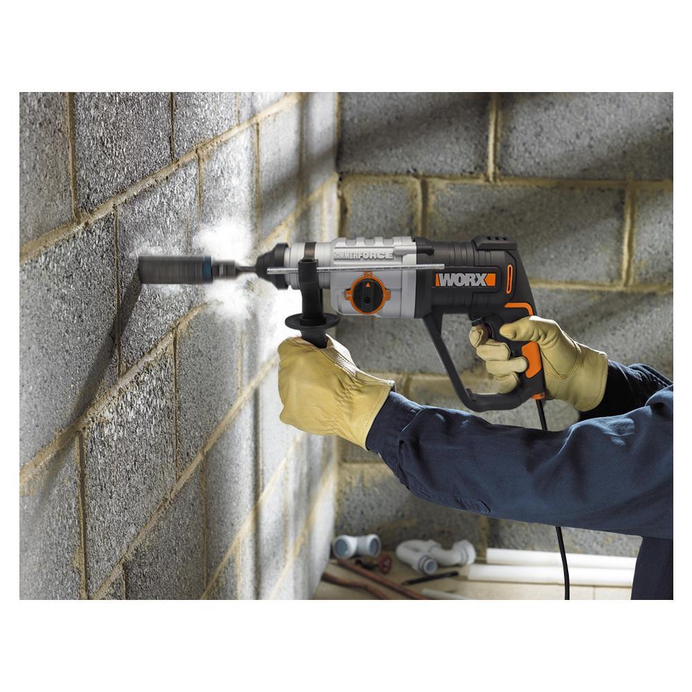 WorxWORX WX339 800Watt 2.5J Profesyonel SDS-Plus Kırıcı/Delici + 4 Adet UçWX339