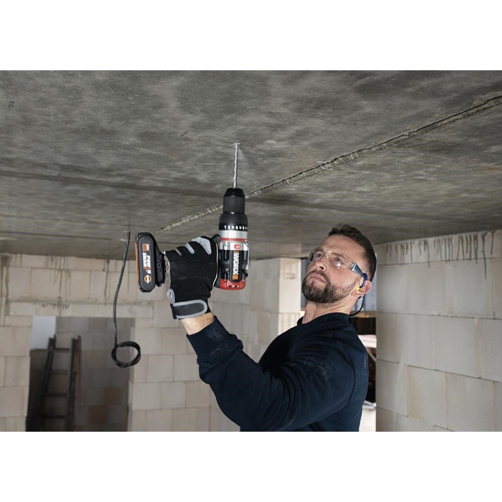 WorxWORX WX354.9 20Volt Kömürsüz Profesyonel Darbeli Şarjlı Matkap (Akü Dahil Değildir)WX354.9