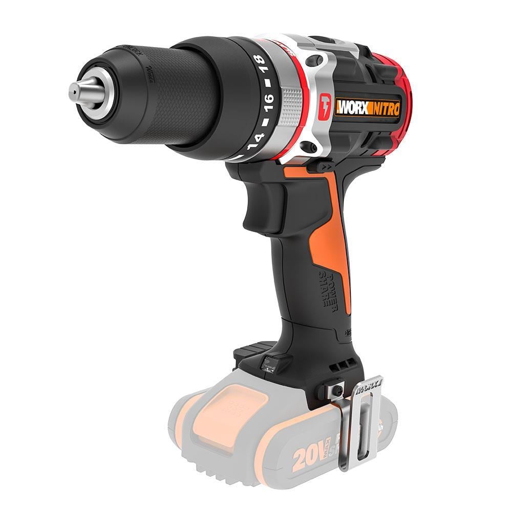 WorxWORX WX354.9 20Volt Kömürsüz Profesyonel Darbeli Şarjlı Matkap (Akü Dahil Değildir)WX354.9