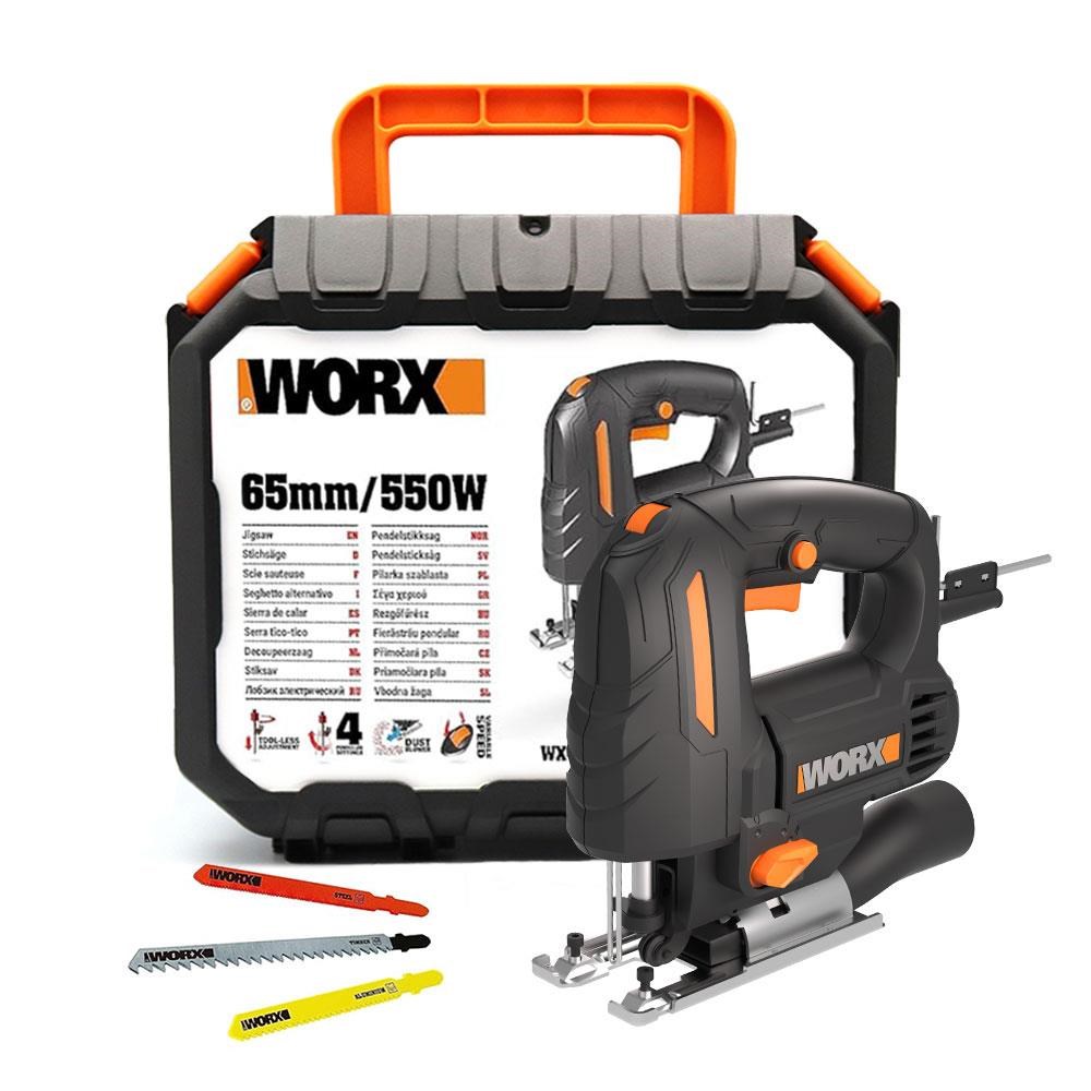 WorxWORX WX463 550Watt Devir Ayarlı Profesyonel Dekupaj TestereWX463