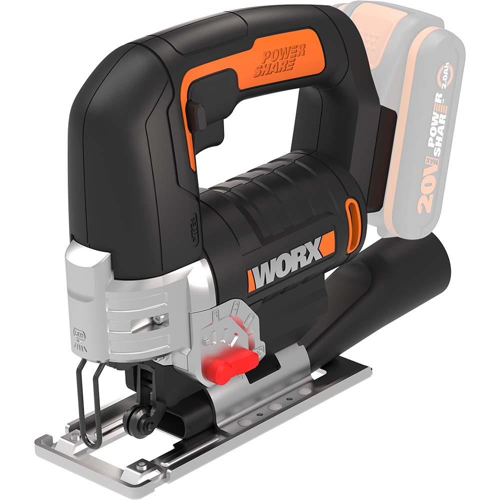WorxWORX WX543.9 20Volt Profesyonel Dekupaj Testere (Akü Dahil Değildir)WX543.9