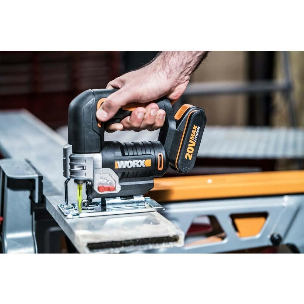 WorxWORX WX543.9 20Volt Profesyonel Dekupaj Testere (Akü Dahil Değildir)WX543.9