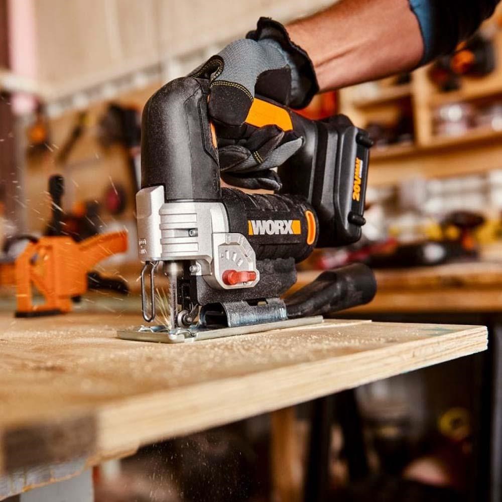 WorxWORX WX543.9 20Volt Profesyonel Dekupaj Testere (Akü Dahil Değildir)WX543.9