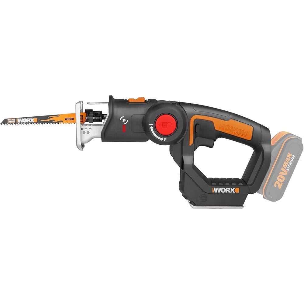 WorxWORX WX550.9 20Volt Profesyonel Dekupaj ve Tilki Kuyruğu Testere (Akü Dahil Değildir)WX550.9