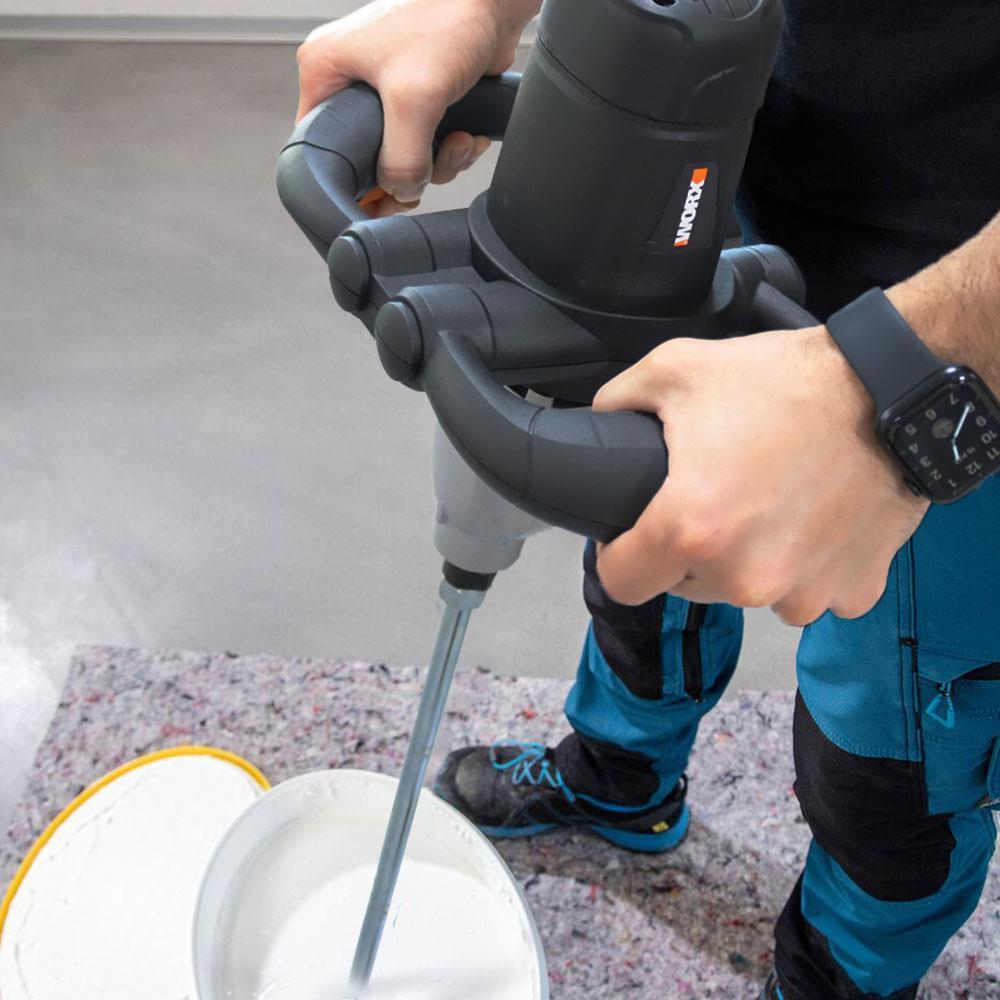 WorxWORX WX598 1600Watt 160MM Profesyonel 2 Vitesli Devir Ayarlı KarıştırıcıWX598