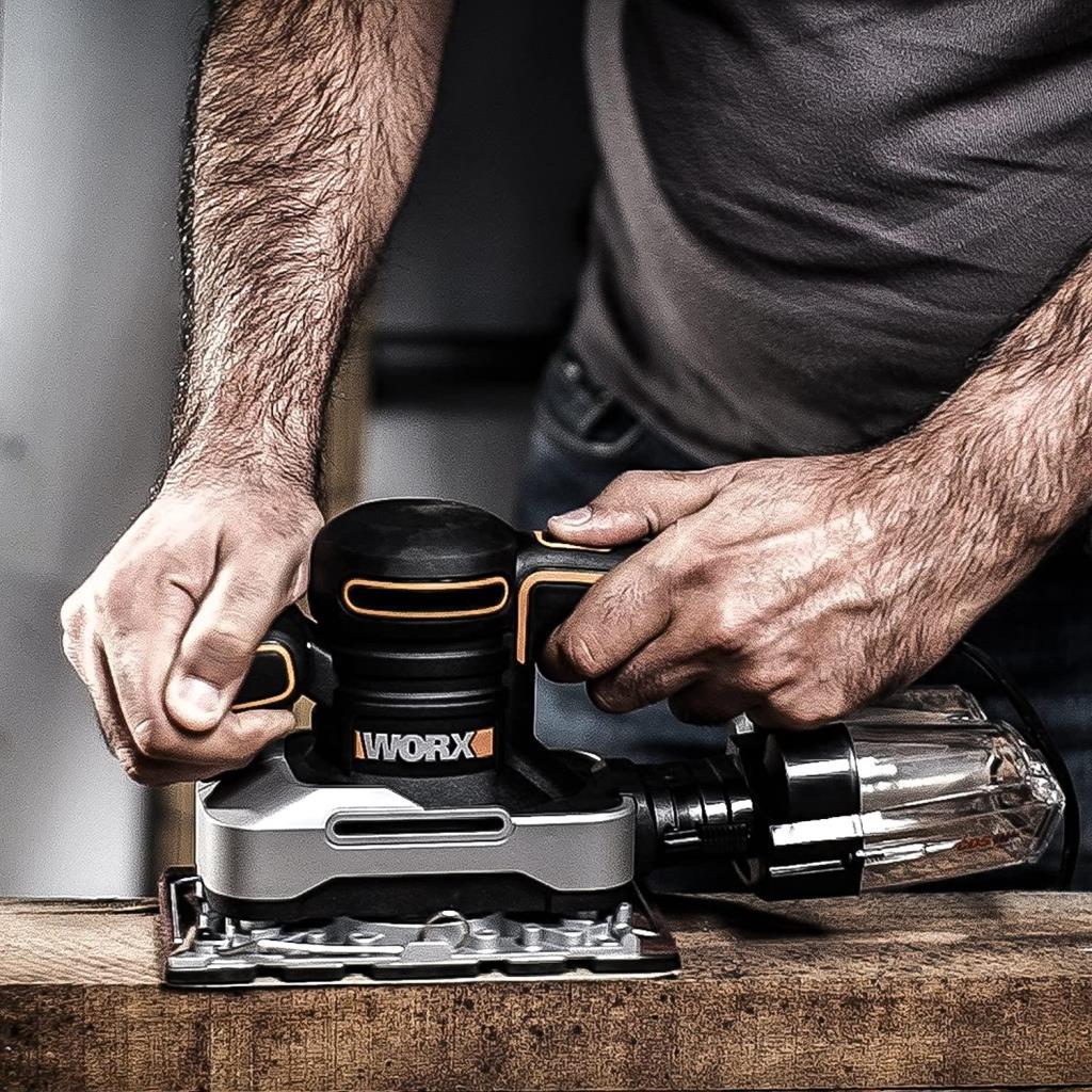 WorxWORX WX642.1 270Watt Profesyonel Devir Ayarlı Titreşimli ZımparaWX642.1