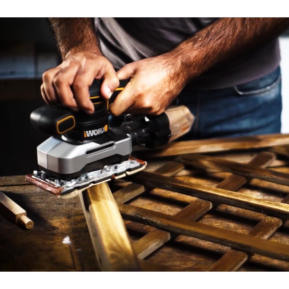 WorxWORX WX642.1 270Watt Profesyonel Devir Ayarlı Titreşimli ZımparaWX642.1