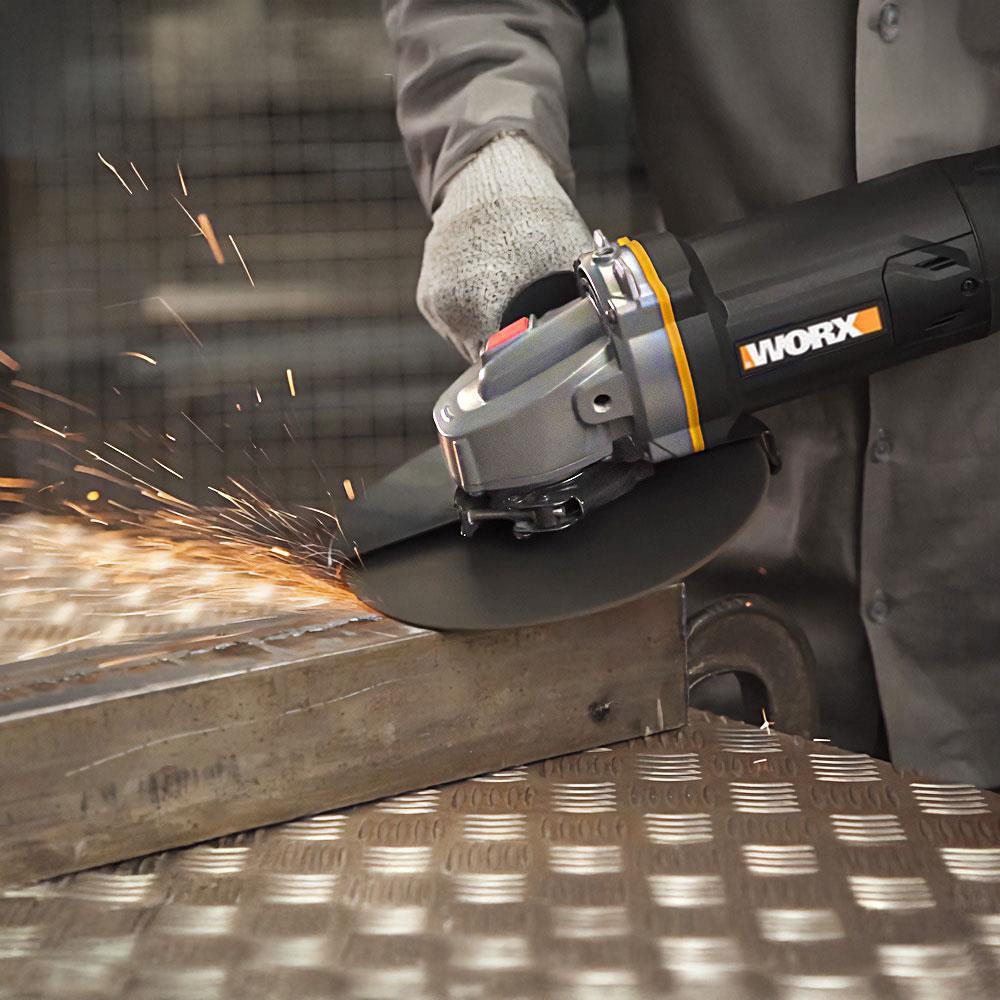 WorxWorx WX709 2350Watt 230mm Profesyonel Dönebilir Tutma Kollu Büyük TaşlamaWX709