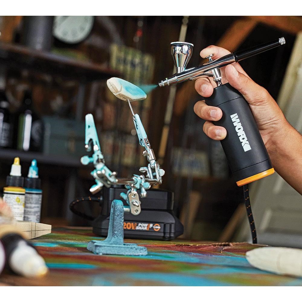 WorxWORX WX742.9 MAKERX 20Volt Profesyonel Mini Air Brush Boya Tabancası (Akü Dahil Değildir)WX742.9