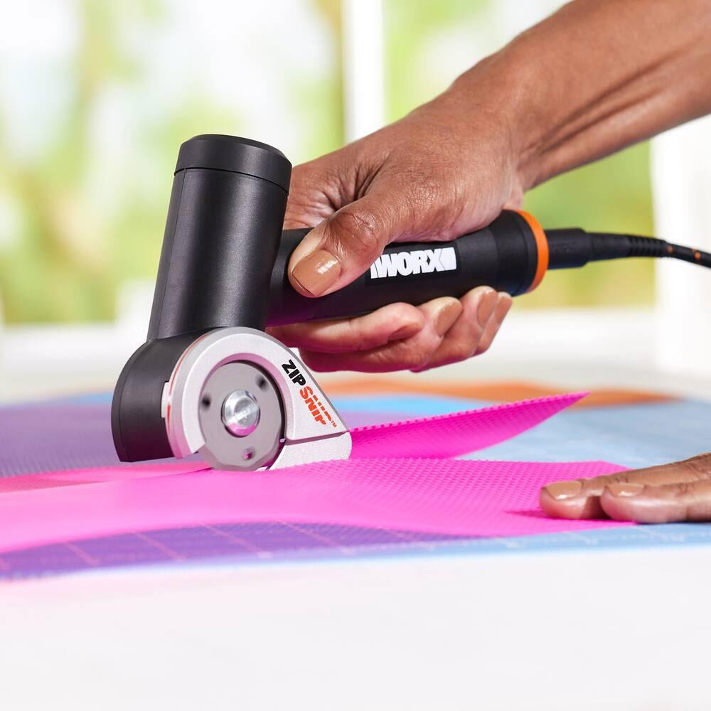 WorxWORX WX745.9 MAKERX 20Volt Profesyonel 38mm Kumaş, Deri, Karton Kesici (Akü Dahil Değildir)WX745.9