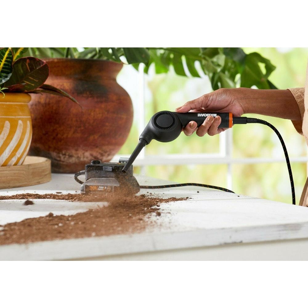 WorxWORX WX747.9 MAKERX 20Volt Kömürsüz Profesyonel Mini Üfleyici (Akü Dahil Değildir)WX747.9