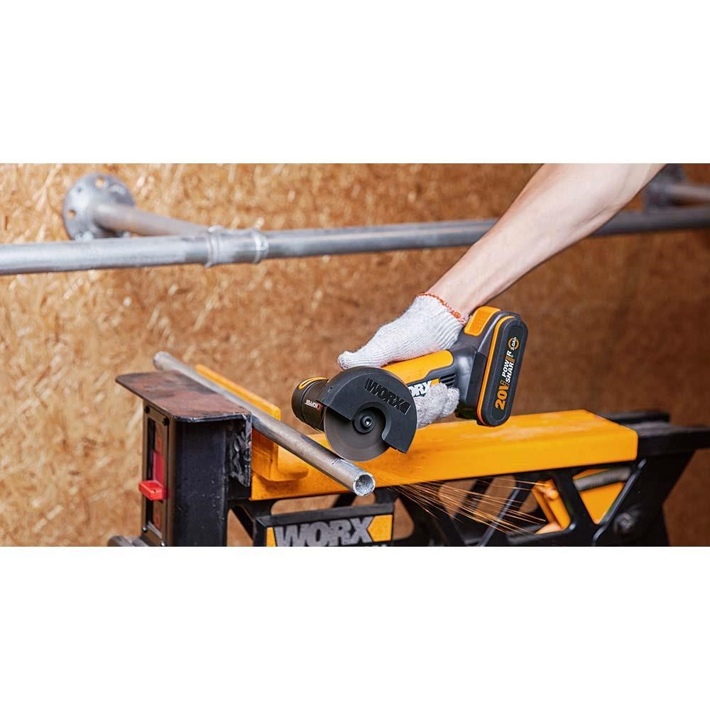 WorxWORX WX801 20Volt 2.0Ah. Li-ion Profesyonel Şarjlı Mini Multi TaşlamaWX801
