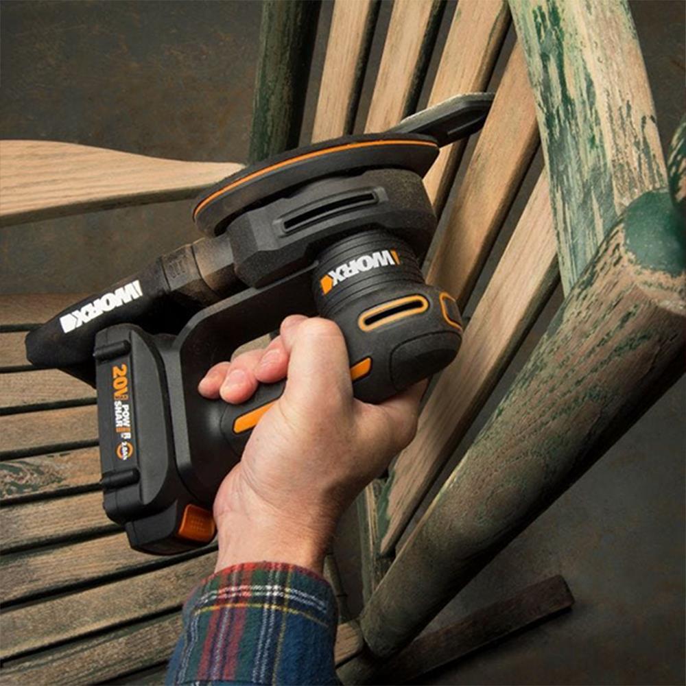 WorxWORX WX822 20Volt 2.0Ah. Li-ion Şarjlı Profesyonel Üçgen Mouse ZımparaWX822