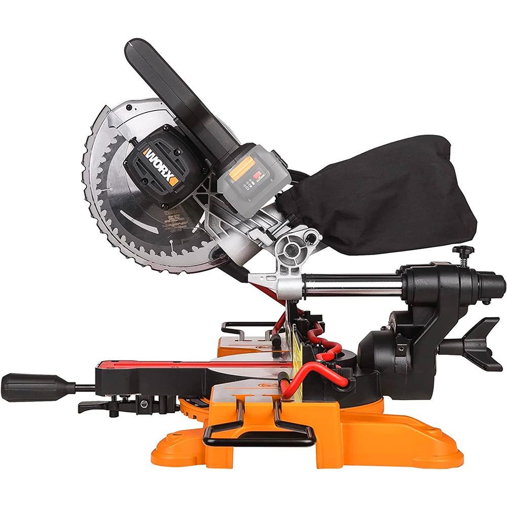 WorxWORX WX845.9 20Volt 216MM Profesyonel Kızaklı Gönye Kesme (Akü Dahil Değildir)WX845.9