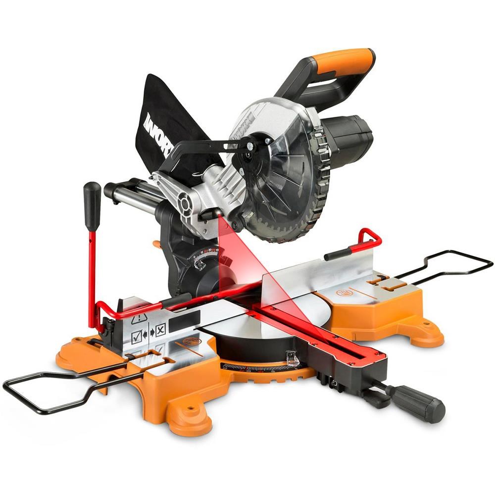 WorxWORX WX845.9 20Volt 216MM Profesyonel Kızaklı Gönye Kesme (Akü Dahil Değildir)WX845.9