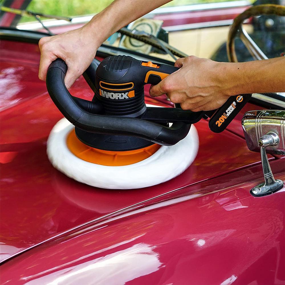 WorxWORX WX856.9 20Volt 254MM Şarjlı Orbital Polisaj Makinesi (Akü Dahil Değildir)WX856.9