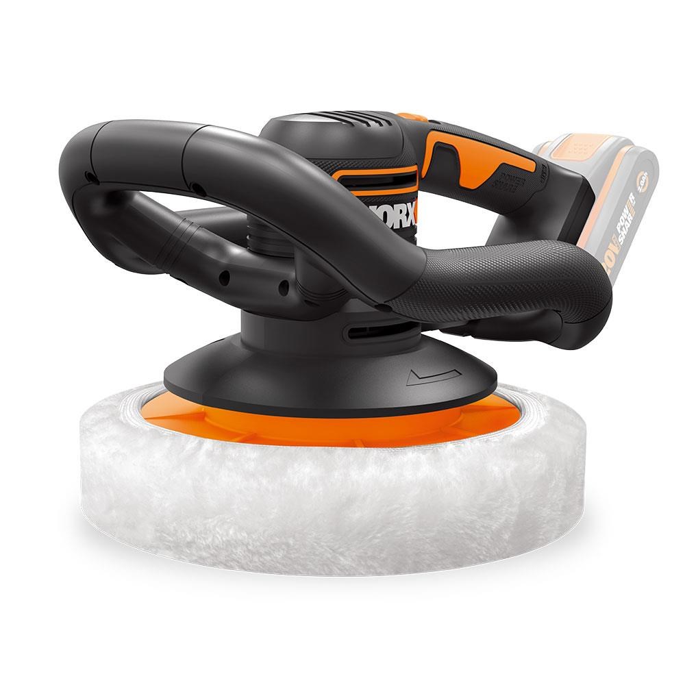 WorxWORX WX856.9 20Volt 254MM Şarjlı Orbital Polisaj Makinesi (Akü Dahil Değildir)WX856.9