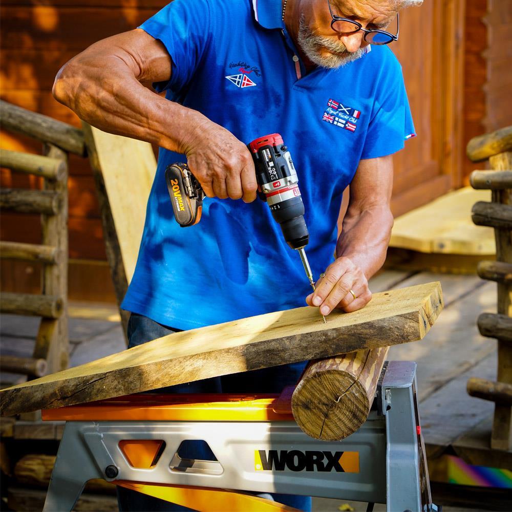 WorxWORX WXKS5 WX354.9 + WX272.9 + WX380.9 + WX812.9 + WA3601 20V/2Ah Pro Kombo SetWXKS5