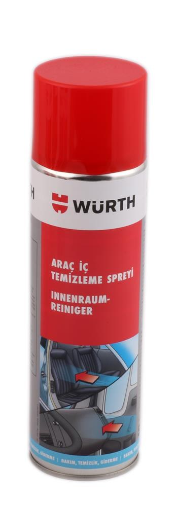 WürthWürth Araç İçi Temizleme Spreyi 500ml (0893033 028 24)4045989834457