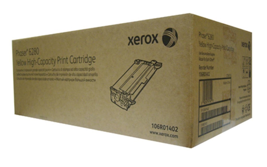 XEROXXerox 106R01402 Phaser 6280 Yüksek Kapasite Yellow Sarı Toner 5.900 Sayfa095205747409