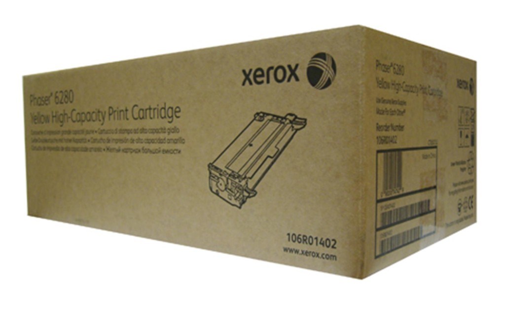 XEROXXerox 106R01402 Phaser 6280 Yüksek Kapasite Yellow Sarı Toner 5.900 Sayfa095205747409