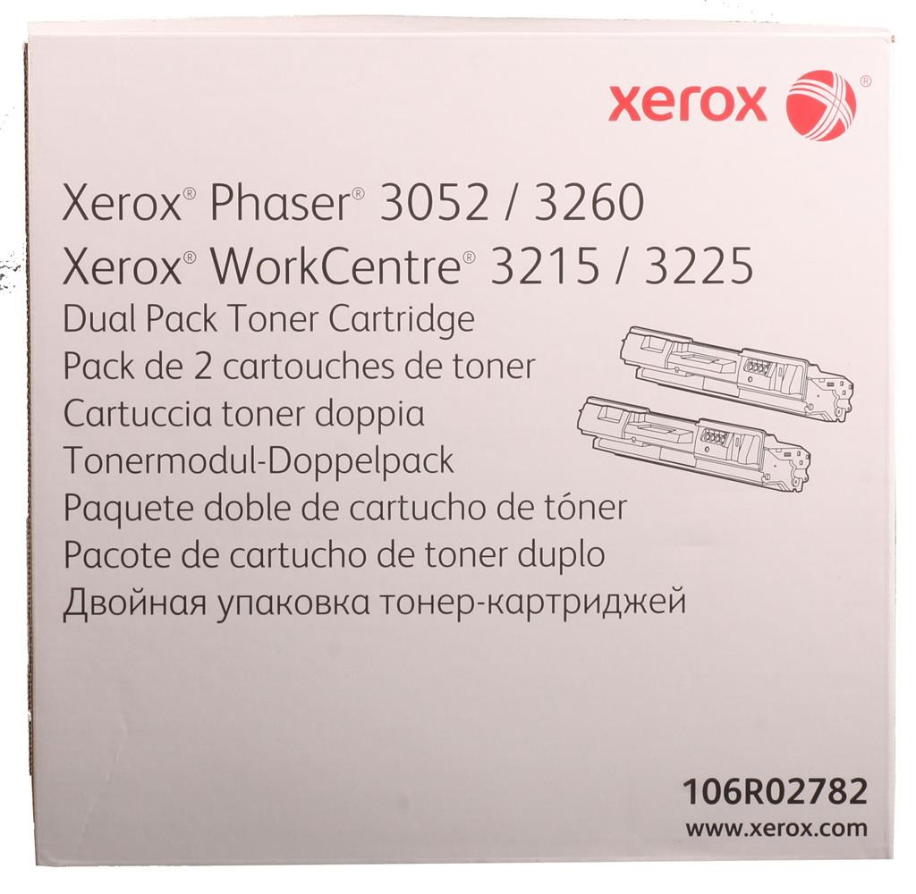 XEROXXerox 106R02782 Phaser 3052-3260- WC 3215-3225 Dual Pack 6.000 Sayfa095205864588