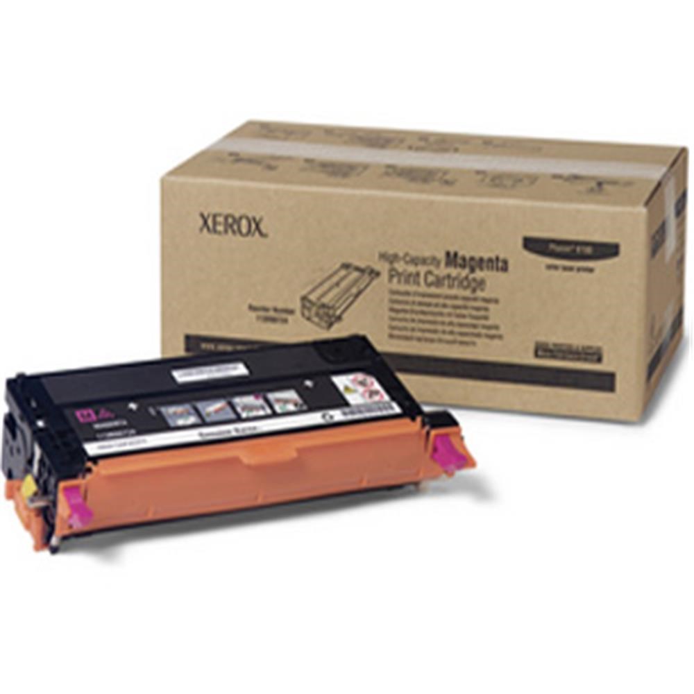 XEROXXerox 113R00724 Phaser 6180-6180MFP Yüksek Kapasite Magenta Kırmızı Toner 6.000 Sayfa095205426687