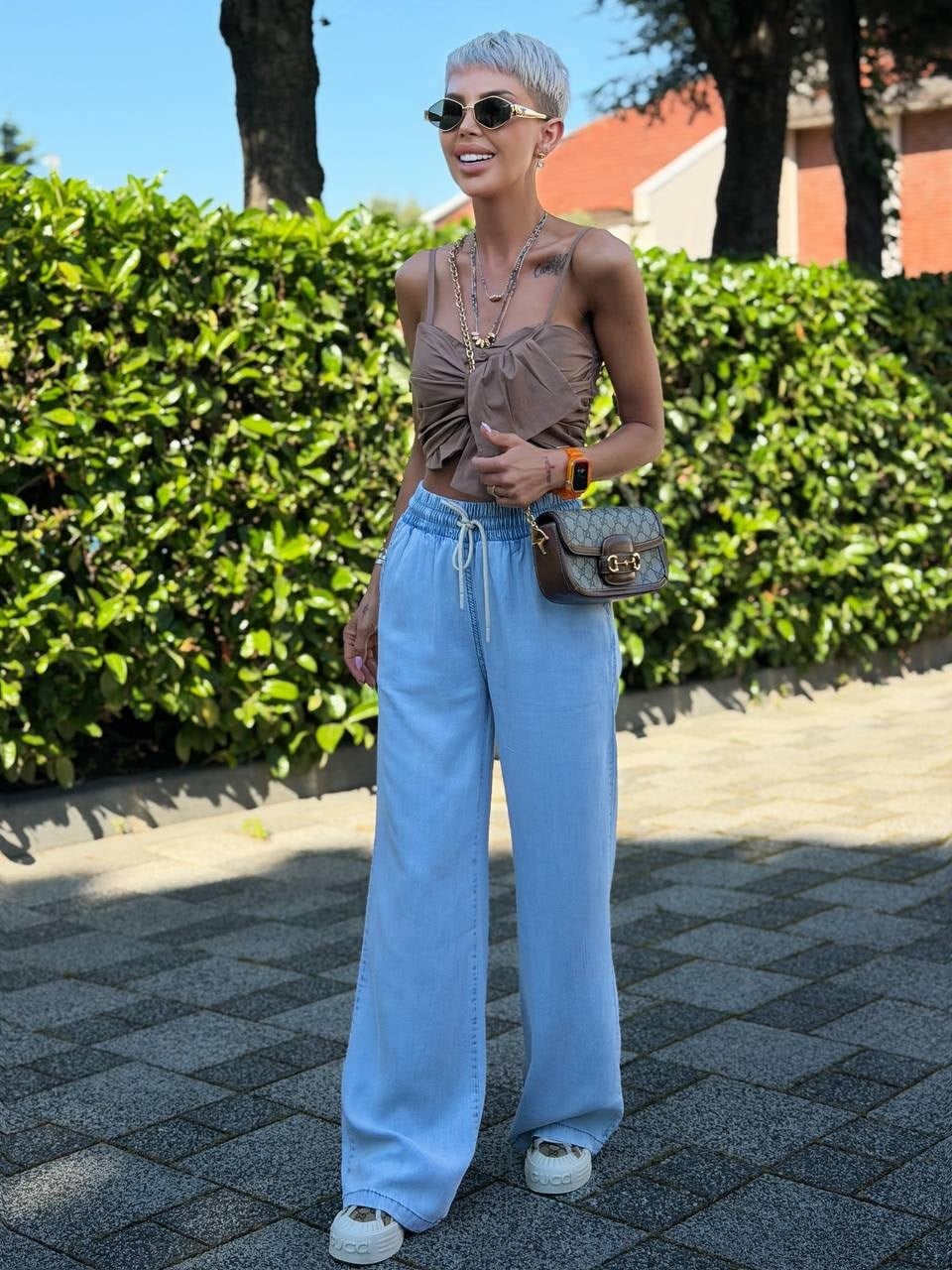 AÇIK MAVİ S.STUDIO PREMIUM TENCEL PANTOLON
