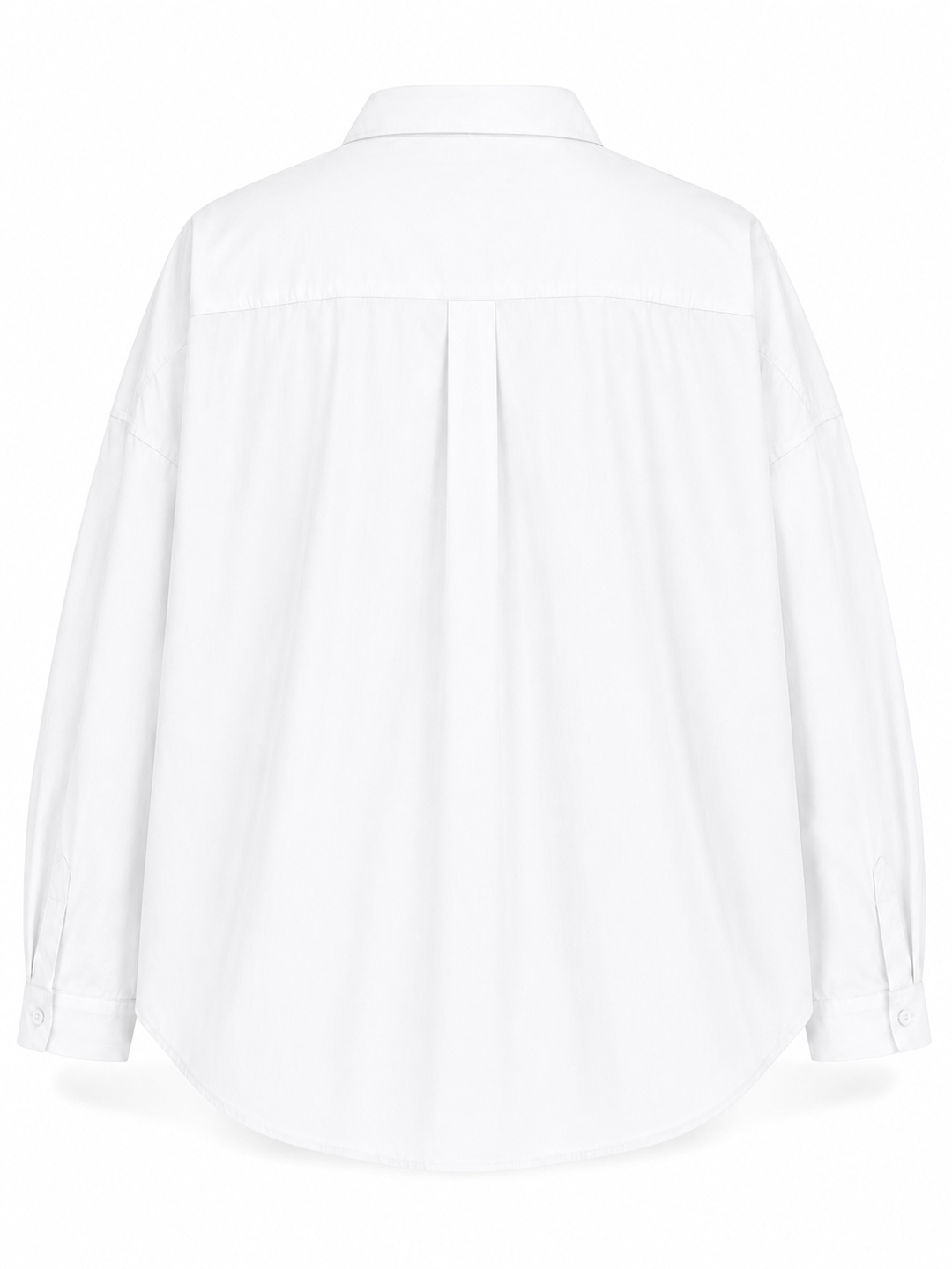 BEYAZ OVERSIZE POPLİN GÖMLEK