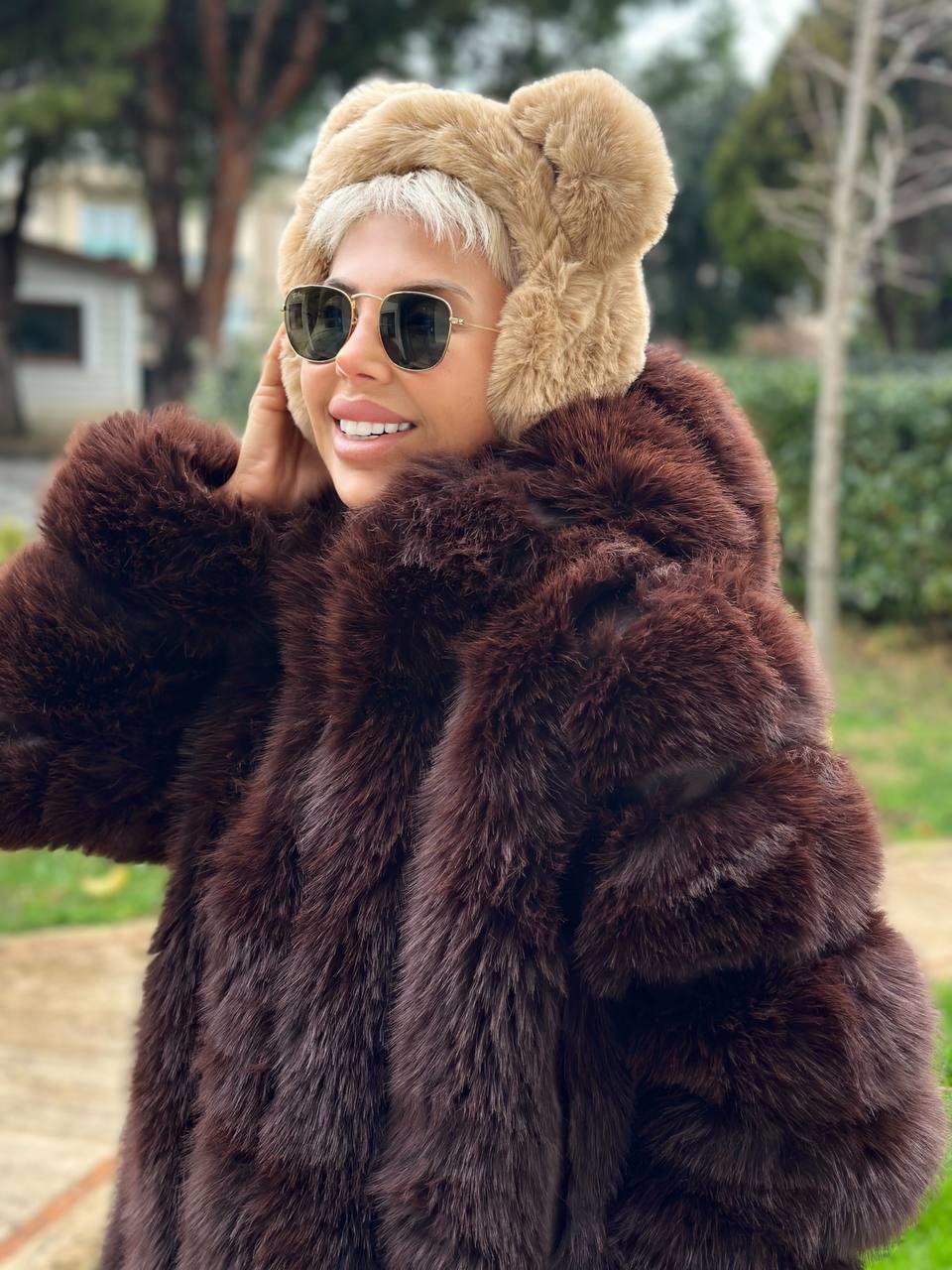 CAMEL TAVŞAN KULAKLIKLI GENİŞ BANDANA KULAKLIK