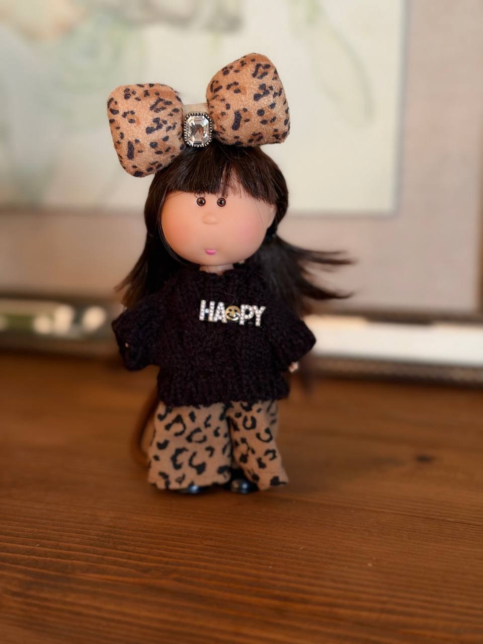 CHARM BEBEK AKSESUAR SİYAH LEOPAR