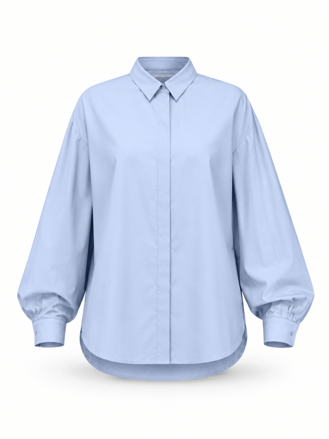 MAVİ OVERSIZE PREMIUM BASIC GÖMLEK