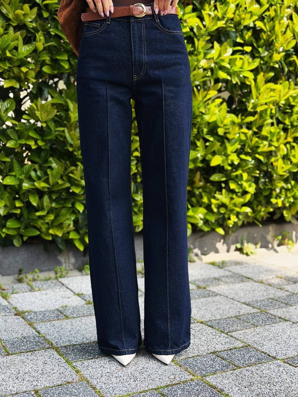S.STUDIO DİKİŞ DETAY JEAN PANTOLON 