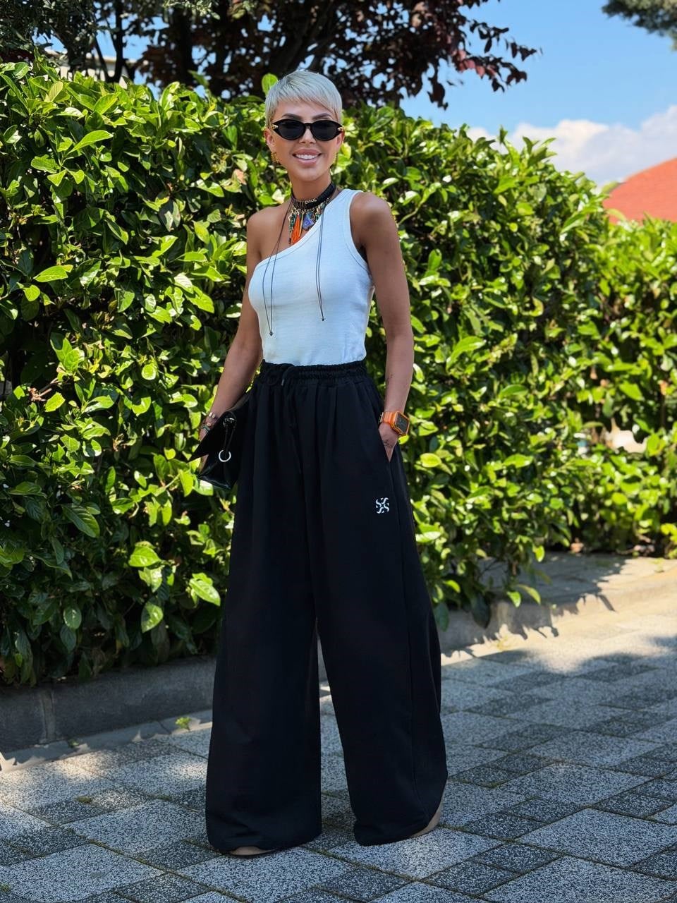 SİYAH S.STUDIO OVERSIZE PREMIUM EŞOFMAN