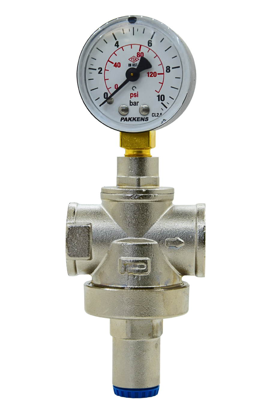 PAKKENS BASINÇ DÜŞÜRÜCÜ MANOMETRELİ  1/2''