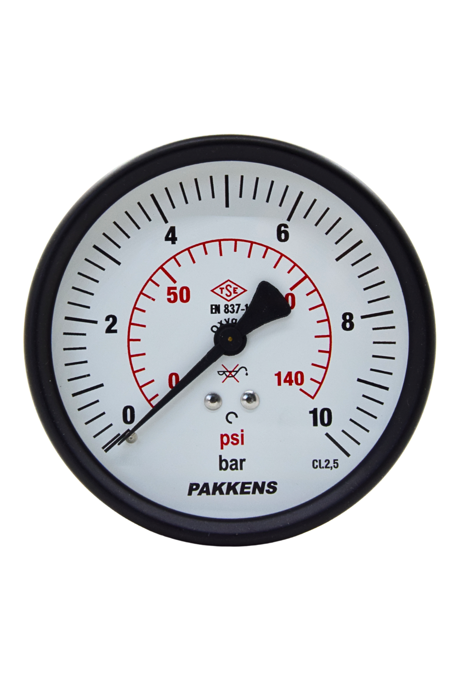 PAKKENS MAN.Q100 ark.ç.met.KL 2,5 10 bar O2