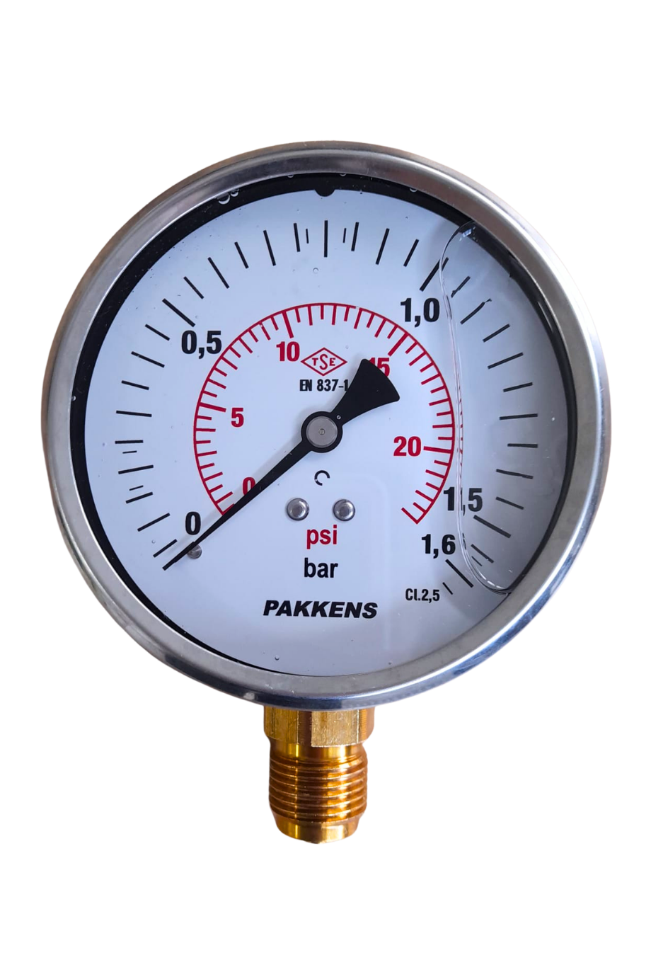 PAKKENS MAN.Q100 gls.alt.ç.psl.KL 2,5   1 bar- ...400 bar