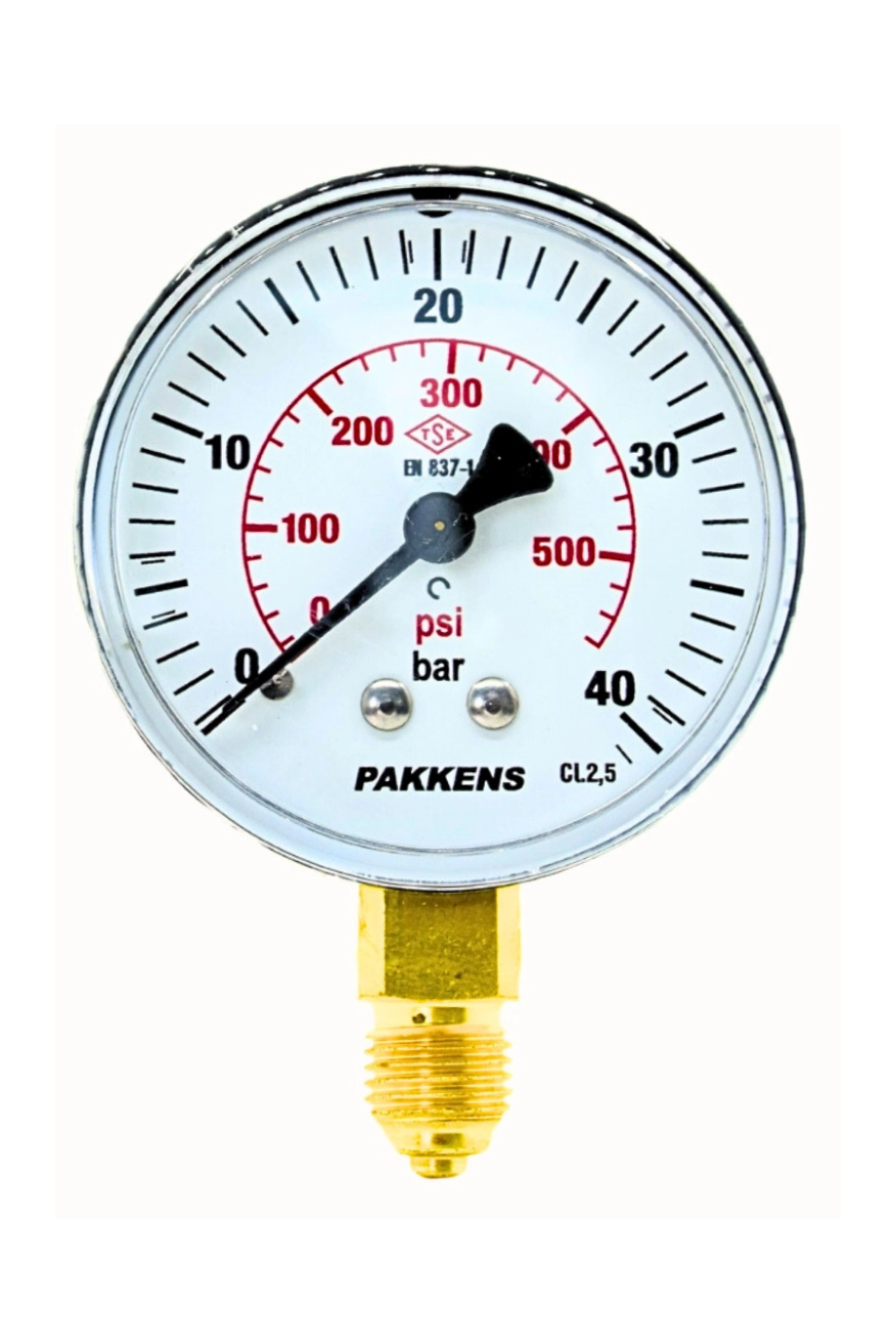 PAKKENS MANOMETRE Ø63  1..-..600 BAR