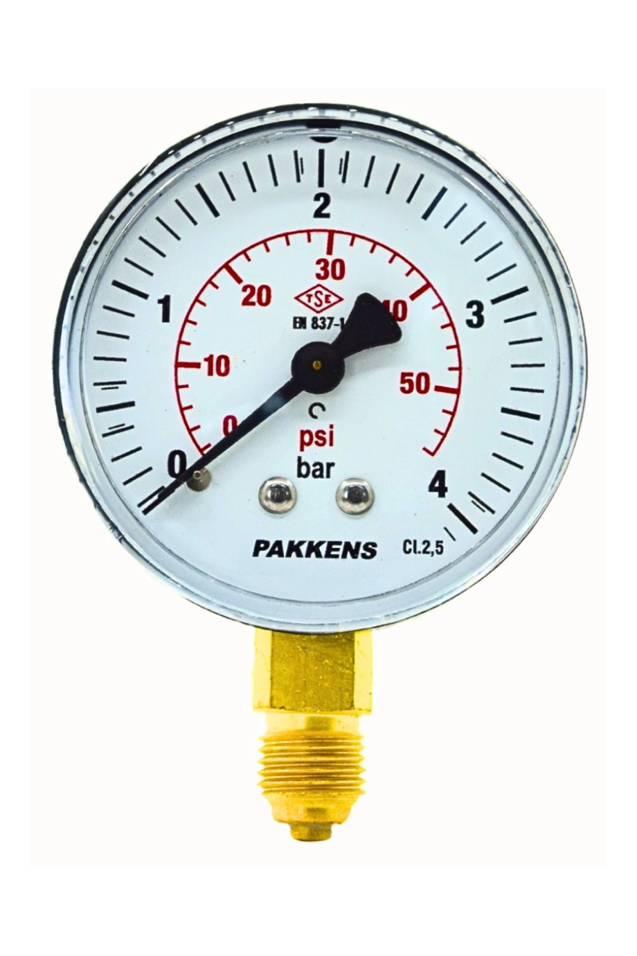 PAKKENS MANOMETRE Ø63  1..-..600 BAR