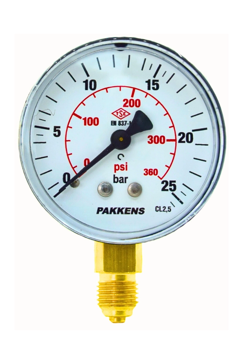 PAKKENS MANOMETRE Ø63  1..-..600 BAR
